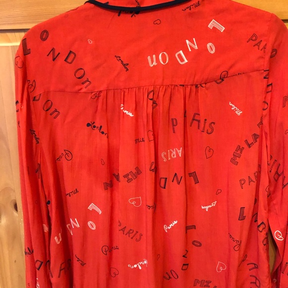 Anthropologie Maeve button up blouse nwt 8 - Picture 2 of 7